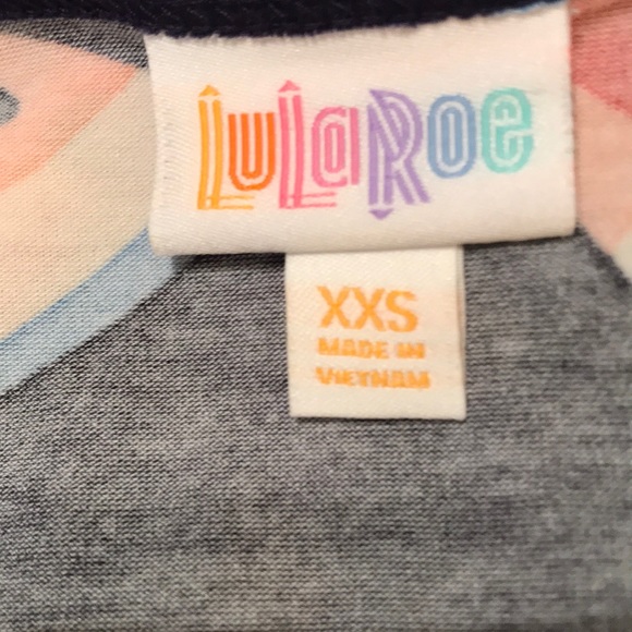 LulaRoe Watermelon S/S Top - Picture 5 of 5